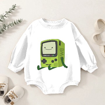 Discover Nintendo BMO Baby Romper Sweatshirts