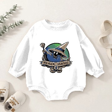 Discover Black Magic School Baby Romper Sweatshirts