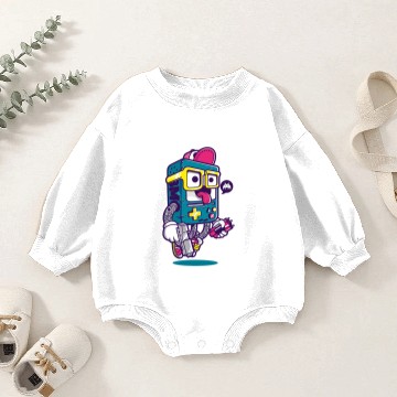 Discover BMO v2 Baby Romper Sweatshirts