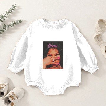 Discover Nicki Minaj Queen Baby Romper Sweatshirts