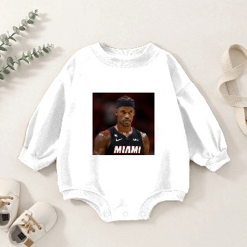 Discover Jimmy Butler Graphic Baby Romper Sweatshirts