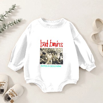 Discover Bad Brains Tour 1990 Baby Romper Sweatshirts