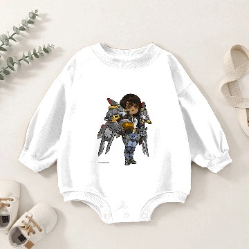 Discover Aviator Pharah - Pharah Overwatch - Baby Romper Sweatshirts