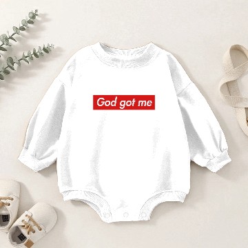 Discover God got me Baby Romper Sweatshirts