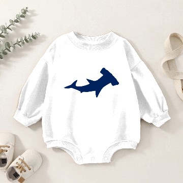Discover Hammerhead Shark Baby Romper Sweatshirts