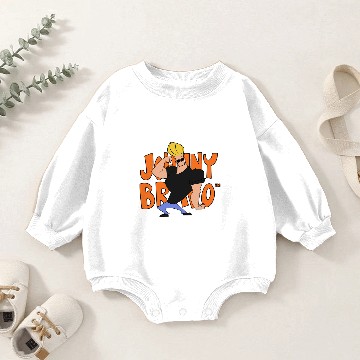 Discover Johnny Bravo Baby Romper Sweatshirts