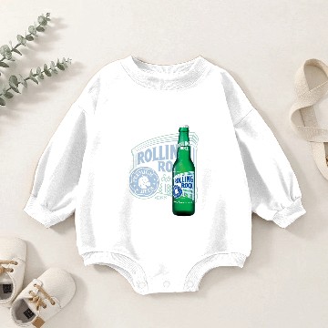 Discover Rolling Rock Baby Romper Sweatshirts