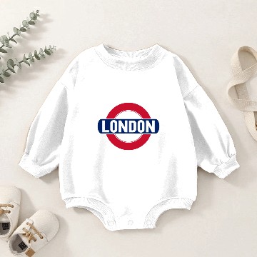 Discover London Baby Romper Sweatshirts