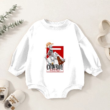 Discover Cowboy Killer Graphic Baby Romper Sweatshirts