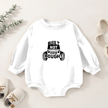Discover Built NOT Bought Baby Romper Sweatshirts