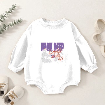 Discover Neck Deep Unisex Baby Romper Sweatshirts: Lowlife Couple