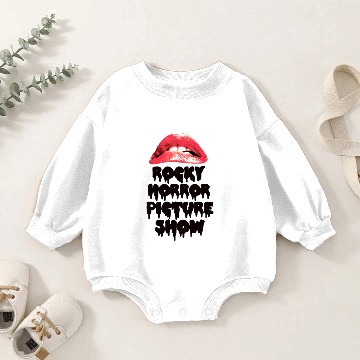 Discover Rocky Horror Picture Show Lips Baby Romper Sweatshirts