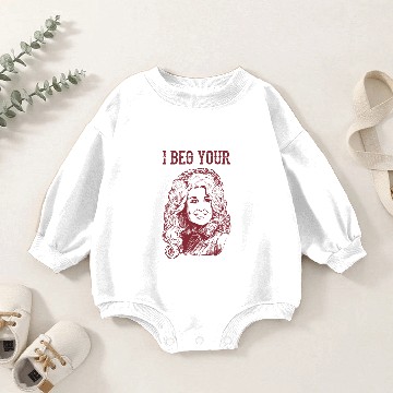 Discover I Beg Your Parton Baby Romper Sweatshirts