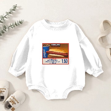 Discover 1.50 Costco Hot Dog & Soda Combo Baby Romper Sweatshirts