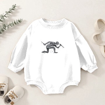 Discover Hunt Showdown Gator Legs Trait Baby Romper Sweatshirts