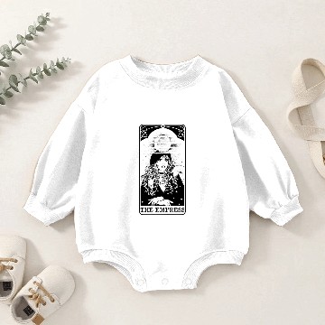 Discover Stevie Nicks Tarot Baby Romper Sweatshirts, The Empress Baby Romper Sweatshirts, Stevie Nicks Tarot Fan Baby Romper Sweatshirts