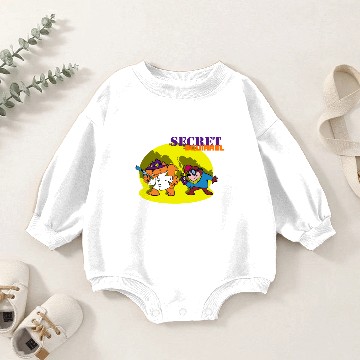 Discover Secret Squirrel Baby Romper Sweatshirts