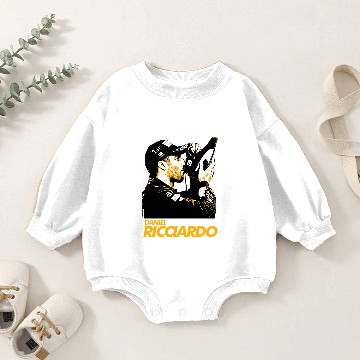Discover Daniel Ricciardo Baby Romper Sweatshirts