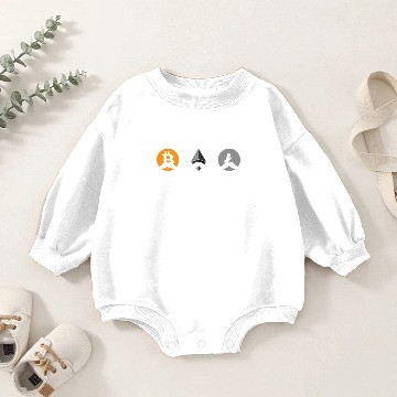 Discover The Three Amigos Bitcoin Etherium Litecoin Baby Romper Sweatshirts