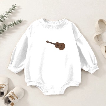 Discover Too Many Ukuleles Baby Romper Sweatshirts
