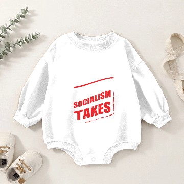 Discover Capitalism makes Socialism Takes Baby Romper Sweatshirts