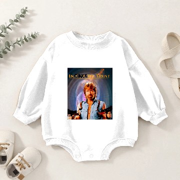 Discover Chuck Norris Classic Baby Romper Sweatshirts