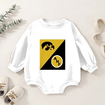 Discover America Needs Farmers ANF Flag Baby Romper Sweatshirts