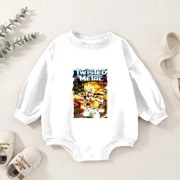 Discover Vintage Twisted Metal Baby Romper Sweatshirts