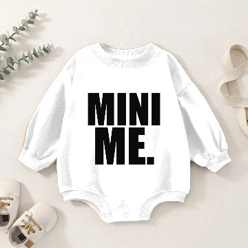 Discover Mini Me Baby Romper Sweatshirts