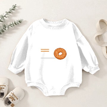 Discover BAGEL IS ALWAYS THE ANSWER, Bakery, Bagel Baby Romper Sweatshirts