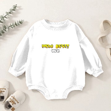 Discover Geometry Dash Rage 98% Baby Romper Sweatshirts