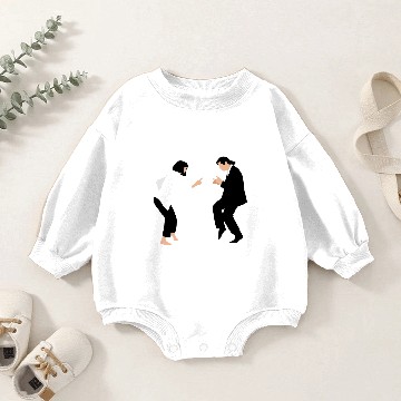 Discover Pulp Fiction Dancing Scene Baby Romper Sweatshirts