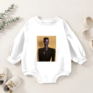 Discover Grace Jones Baby Romper Sweatshirts