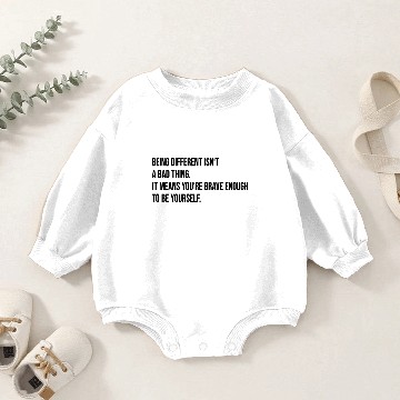 Discover Being Different Baby Romper Sweatshirts