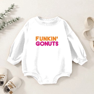 Discover Funkin gonuts Baby Romper Sweatshirts
