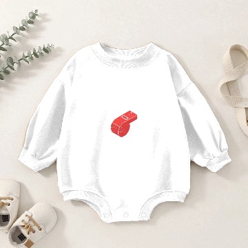 Discover Referee Soccer Baby Romper Sweatshirts