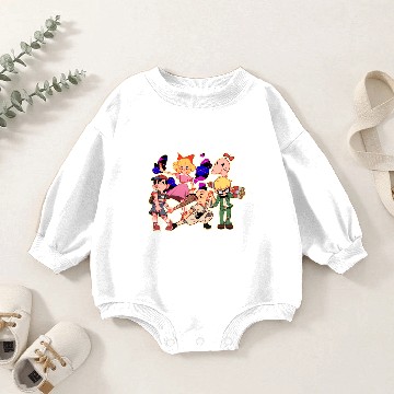 Discover Earthbound Clear Baby Romper Sweatshirts