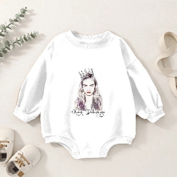 Discover QUEEN DELEVINGNE Baby Romper Sweatshirts