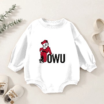 Discover Ohio Wesleyan Battling Bishops Baby Romper Sweatshirts