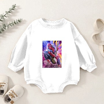 Discover SPIDER-PUNK Baby Romper Sweatshirts