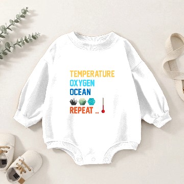 Discover Terraforming Mars Temperature Baby Romper Sweatshirts