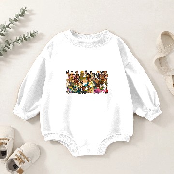 Discover Total Drama Campers Baby Romper Sweatshirts