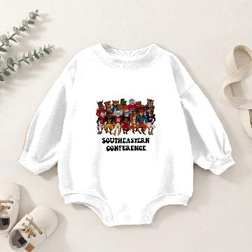 Discover Southeastern Conference Baby Romper Sweatshirts