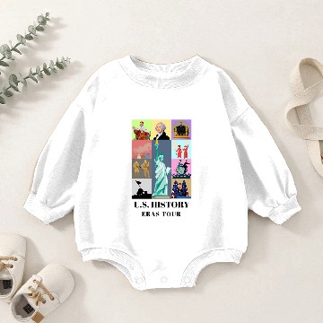 Discover US History Eras Tour Baseball Jerseys Baby Romper Sweatshirts