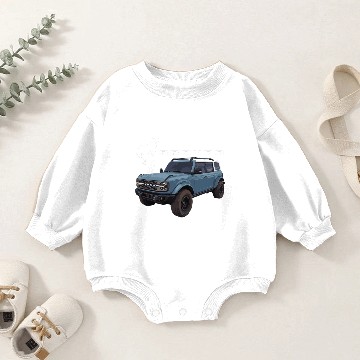 Discover Area 51 Ford Bronco Suv - Ford Bronco - Baby Romper Sweatshirts