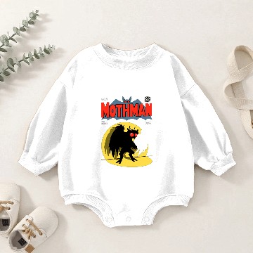 Discover Mothman Logo - Mothman - Baseball Tees Baby Romper Sweatshirts