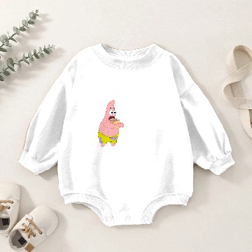 Discover Spongebob Squarepants - Patrick Star - Enigma Zip Baby Romper Sweatshirts