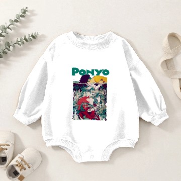 Discover Studio Ghibli Baby Romper Sweatshirts