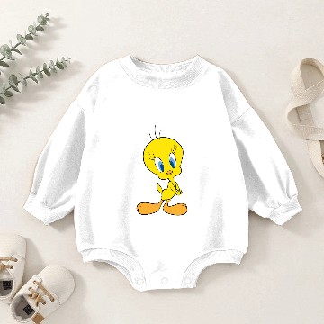Discover Hello Tweety! Unisex Crewneck Hawaiians Baby Romper Sweatshirts