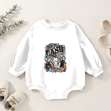 Discover Forever Johnny Cash Baby Romper Sweatshirts